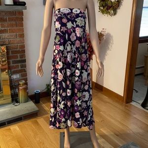 NWT Versatile strapless dress/ maxi skirt